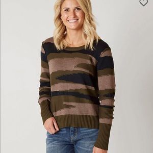 Camo sweater
